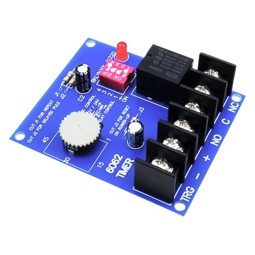FUHUOLU 6062 Digital Timer 12/24VDC for Security & Access Control