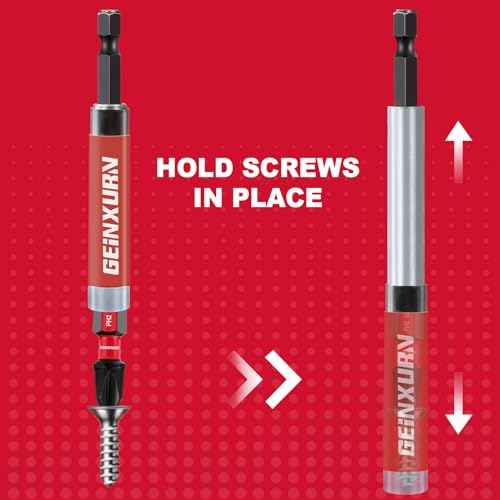 3 PCS Drive Guide with Self Retracting Sleeve(3.5¡±) and 10 Pcs Screwdriver Bit, Magnetic Drill Bit Tip Holder for Prevent Screws Shaking When Driving