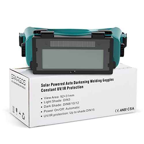 Welding Goggles Glasses Auto Darkening Solar Welders Helmet Eyes Gas Torch Cutting Flip Up Lens Eye Protection