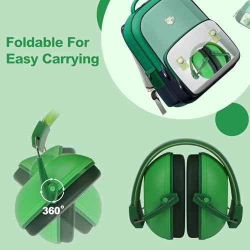 Noise Cancelling Headphones for Kids, Kids Ear Protection 28dB SNR Noise Reduction Ear Muffs for 3-16 Years Toddler/Children, Noise Cancelling Headphones Hearing Protection For Fireworks/Monster Truck