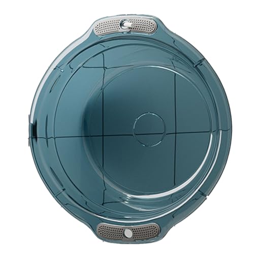 XL Plastic Wash Basin with Handles - Durable Portable Dish Tub for Kitchen Bathroom Laundry