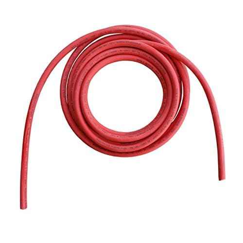 4 Gauge 4 AWG 5 Feet Black + 5 Feet Red Welding Battery Pure Copper Flexible Cable Wire - Car, Inverter, RV, Solar