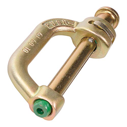 KStrong UFC409151 Twin/Single Connector with Steel Pin, ANSI Compliant, 2.15" (55 mm) / Gate Open