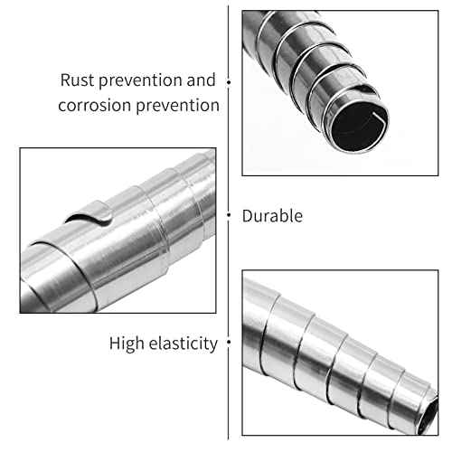 10PCS 2.36" Replacement Spring for Garden Pruning Shears, Garden Shear Spring Replacement, Replacement Pruning Shear Spring, Pruner Spring Replacement, Stainless Steel Spare Spring