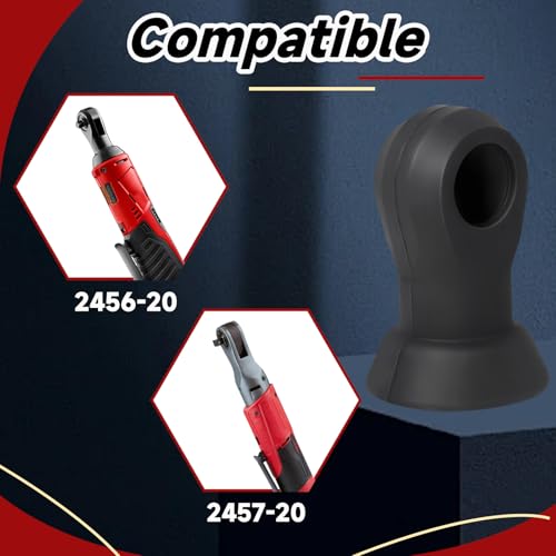 49-16-2457 Impact Protective Boot Compatible with Milwaukee M12 Cordless 3/8" 1/4" Lithium-Ion Ratchet Replace Models£º2456-20 2457-20