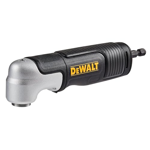 DEWALT FLEXTORQ Right Angle Drill Adaptor, 4-in-1 System, 12-Inch (DWAMRASETFT)