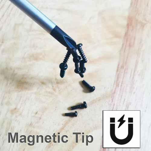 5 Piece Y Tip Screwdriver Set, Magnetic Tri Point Tip Screwdriver Bits Y000(1.5mm) Y00(2.0mm) Y0(3.0mm) Y1(4.0mm) Y2(5.0mm) Y Screwdriver Repair Tool