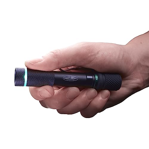 Police Security Aura-RS Ultra-Bright 260 Lumen Rechargeable Flashlight, Compact, 3 Modes, Slide Focus, USB-C Charging, Perfect for DIY Projects and Trade Professionals
