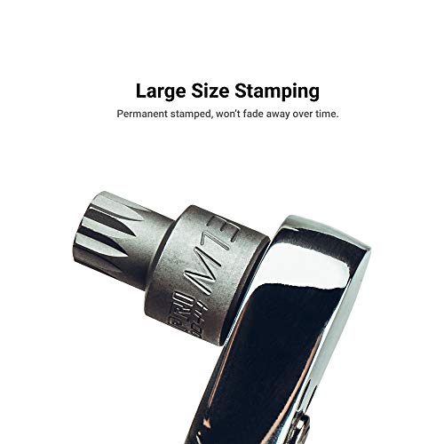 Capri Tools 13 mm M13 Super-Stubby XZN Triple Square Impact Bit Socket (CP30044)