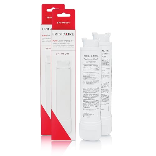 Frigidaire EPTWFU01 Water Filter Replacement Set of 2 for Refrigerator