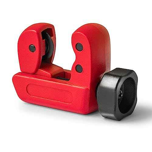 Tubing Cutter 1/8-inch to 1-1/8-inch£¨3-30mm£©Adjustable Zinc Alloy Pipe Cutter for Cutting Copper and PVC Tubing