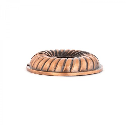 Renovators Supply Manufacturing Aluminum Escutcheon Plate 3.13" OD Escutcheon 3/4" IPS Antique Copper Oil Rubbed Finish Radiator Flange