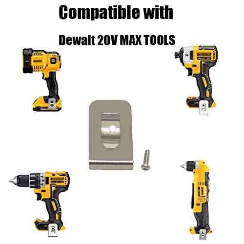 10 Pack Belt Clip Hook for Dewalt N268241 Fit for 20V Max Tools DCD980 DCD985 DCD980L2 DCD985L2