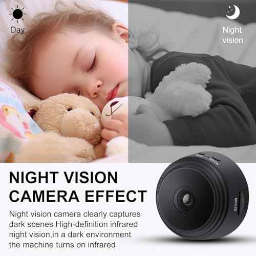 2K Hidden Camera,WiFi Spy Camera,Nanny Cam Hidden Cameras,Mini Cameras for Home,Cloud & SD Storage,App Control with Motion Detection and Night Vision