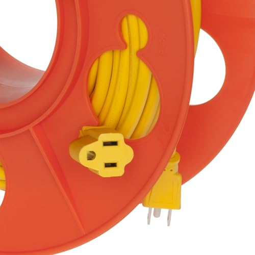 Bayco KW-130 150-Foot Cord Storage Reel with Center Spin Handle - Pack of 1