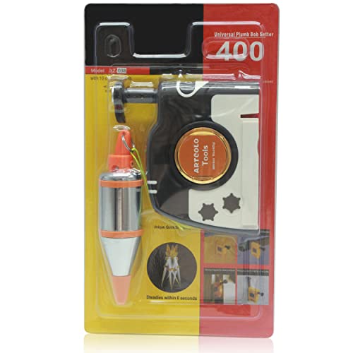 1 PCS Magnetic Plumb Bob Kit - 15 oz(425g) Plum With 26 ft(8m)