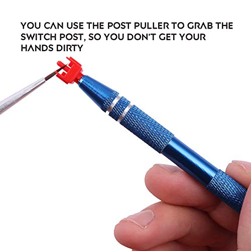 Metal Switch Opener Lubrication Kit Mechanical Keyboard Keycaps Aluminum Alloy Opener Instantly for Cherry mx Switches