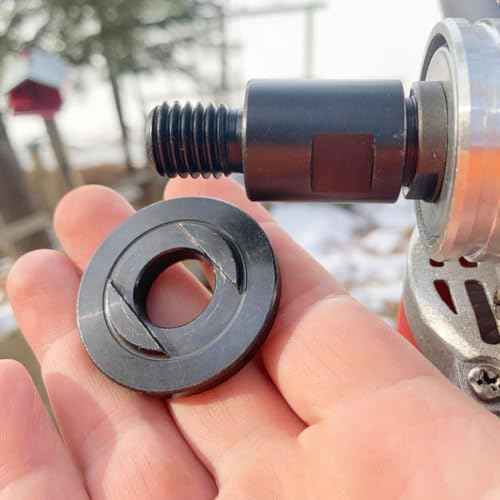 2Pcs M14 Female to 5/8''-11 Male / M10 Male Angle Grinder Converter. Angle Grinder Shaft Adapter Interface Connector Thread Adapter Drill Bit Connecting Tool