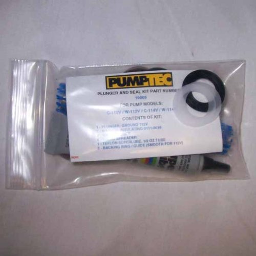 Pumptec 10001 Kit A 250psi Plunger and Seals fixes 112T, 114T, And AP50 Pump Heads