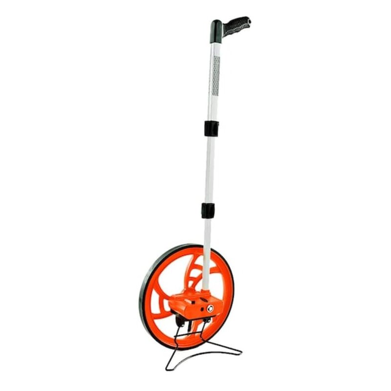 Keson RR318N Contractor Grade Measuring Wheel, Ft. & In., Ft. & In., 12-1/2-Inch Diameter, Orange, Large - Circumference: 3 ft