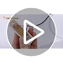 White Lighted Wired Doorbell Button - Abvsdu Low Voltage Door Chime Switch