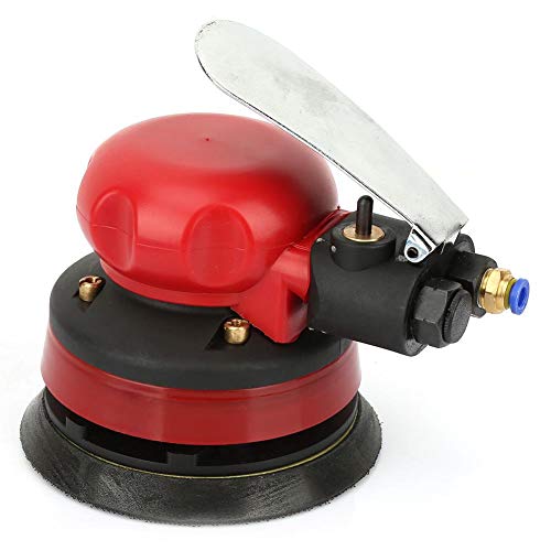 Reminnbor 5-Inch Wet Orbital Air Palm Sander Pneumatic Handheld Grinder Kit