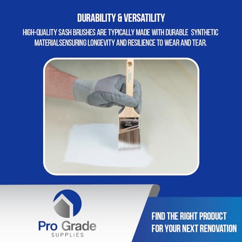 Pro Grade - Paint Brushes - 2Pk - Paint Brush Set