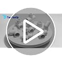TianTianUp 3-Way PVC Fittings 1 Inch Furniture Grade Pipe Elbow Connector