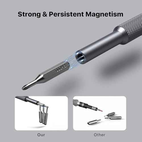 Gifts for Men, AXTH 37in1 Small Precision Screwdriver Set, Christmas Stocking Stuffers for Men Adults Him, Professional Magnetic Mini Repair Tool Kit for Computer, Watch, Laptop, Tiny Electronic