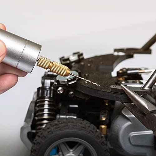 uxcell 5 Pcs 1mm Mini Micro Twist Drill Bits, High-Speed Steel Straight Shank Extra Long Drill Bit 80mm for Aluminum Alloy