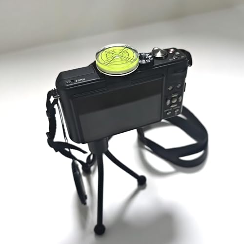 Mini Acrylic Bubble Level Set for Tripod and Wall Hanging – 6-Piece