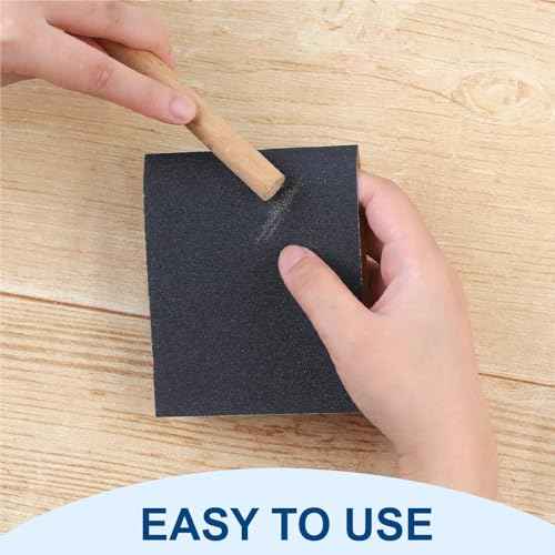 Sandpaper 3000 Grit Sandpaper Sheets,9x3.6 Inch/Wet Dry Sandpaper for Wood Furniture Refinishing, Metal Sanding and Automotive Polishing