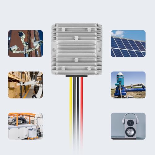 20A 240W Waterproof DC-DC Step-Down Voltage Converter for Golf Cart