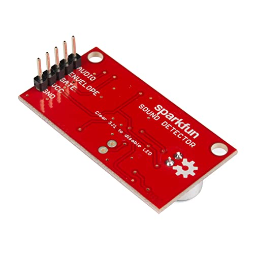 SparkFun Sound Detector with Headers – Audio Sense Board with Analog, Binary & Envelope Outputs