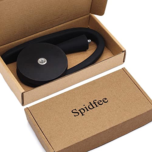Spedtees Front Load Washer Door Prop - Magnetic Black Round, Keeps Door Open & Dry