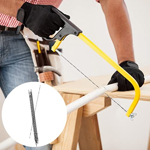 Spiral Scroll Saw Blades #5, 12PCS 5 inch Scroll Saw Blades for Jewelry Wood Metal Plastic Cutting Sawing Carve