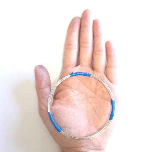 8 Feet Silver Solder Wire Hard 22 Gauge (0.025") Made in USA by CRAFT WIRE