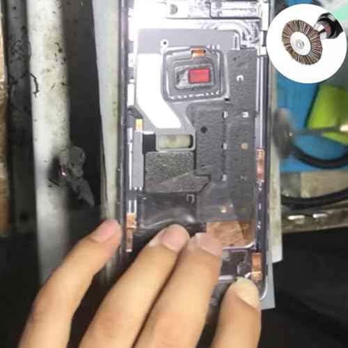 ?????? ???? 20 Pcs Bristles Brush Wheel Sets, 3/32 Inch Shank Abrasive Bristles Polishing Wheel for Rotary Tools (Brown)