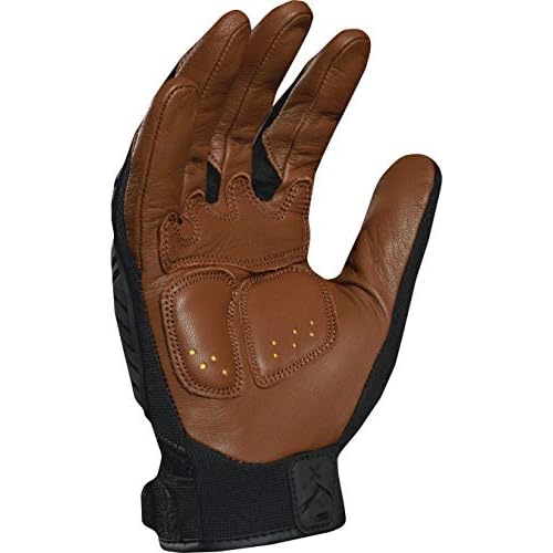 Ironclad EXO2-MIGL-04-L Motor Impact Leather, Large, Brown