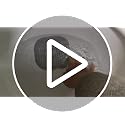 Bovinde Sliver Grey Square Shower Drain Cover 2-Pack - Hair & Drain Protector