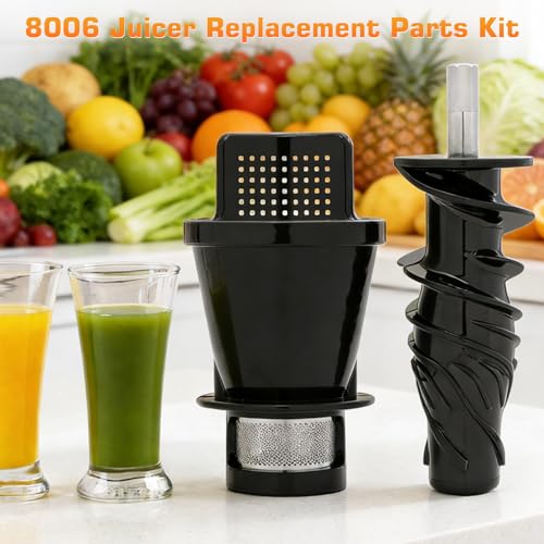 Casmer Omega 8006 Juicer Parts Kit — Includes Screen & Auger for 8003-8007 (Variation 2)