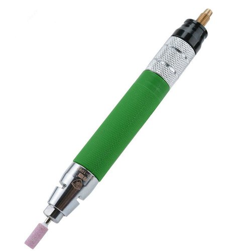 Air Micro Die Grinder Kit Pneumatic Pencil Style Polishing Engraver Industrial Grade Tool 80,000RPM Green