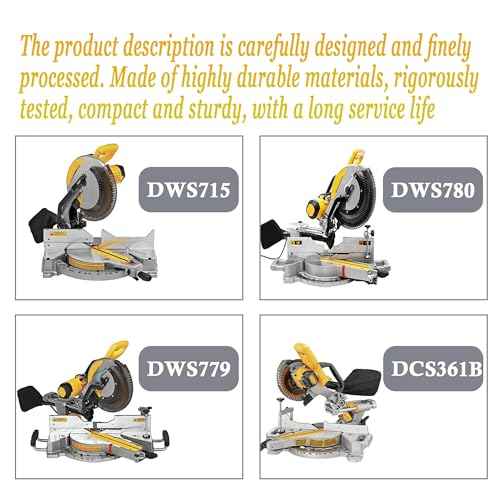 N600007 Miter Saw Wrench Miter Saw Blade Replacement Tool£¬ For DeWalt DWS713, DWS779, DWS780£¬DWS715£¬ DCS361M1 (1 Pcs) (1pack)