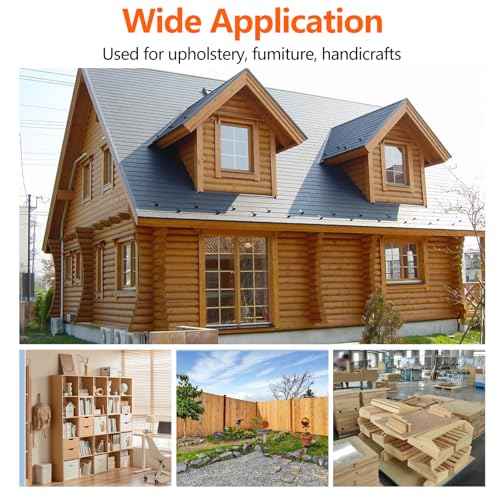 18 Gauge Galvanized Brad Nails Brown T-head 5 Sizes 1500-Pack (5/8"+3/4"+1"+1-1/4"+2"),300 per size, Assorted Size Project Pack, for Pneumatic, Electric 18GA Brad Nailer Gun