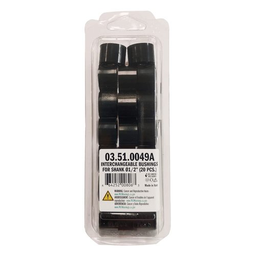 CMT 03.51.0049A 20 Interchangeable Bushings for 1/2-inch Shanks