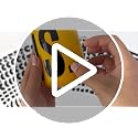 Ynhay Waterproof Vinyl Alphabet & Number Stickers - Black, 3 Inch, 480 Pcs