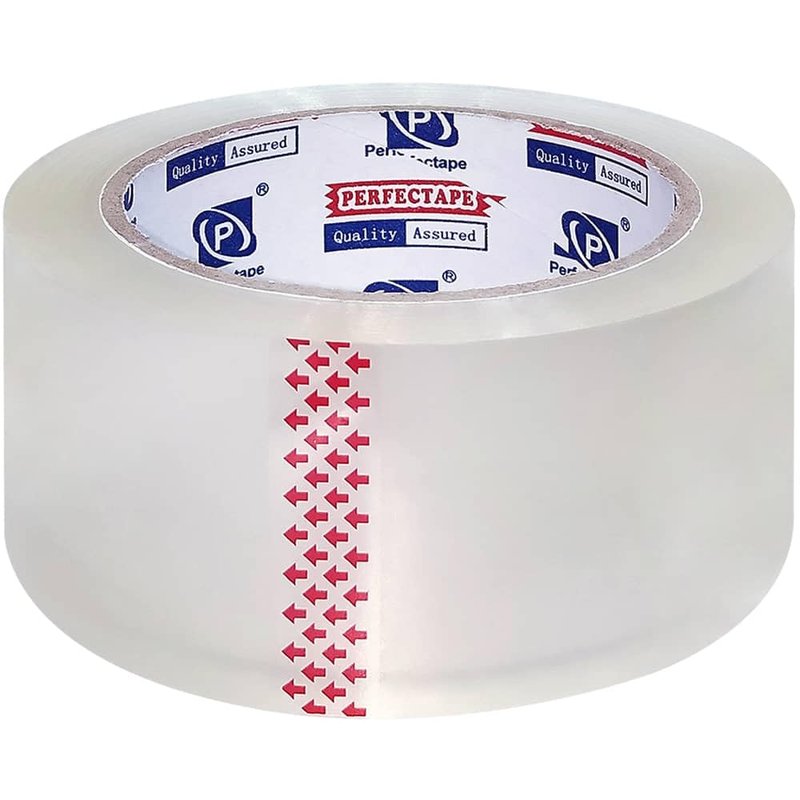PERFECTAPE Heavy Duty Packing Tape 24 Rolls, Total 1440Y, Clear, 2.8 mil, 1.88 inch x 60 Yards, Ultra Strong, Refill for Packaging and Shipping