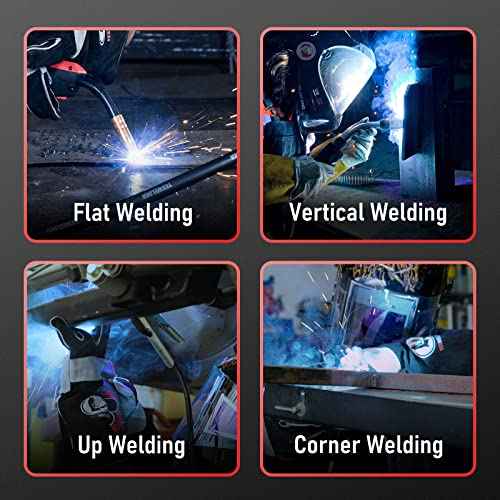 YESWELDER ER70S-6 MIG Wire, Solid Carbon Steel .035-Inch Diameter 10-Pound, High Feedability Strong ABS Plastic Spool Welding Wire