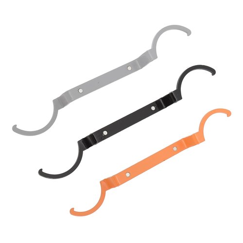 3pcs Locknut Wrench Kit, Conduit Locknut Wrench Set, Lockout Wrench Kit, Alloy Steel Wrenches (1/2, 3/4, and 1) for Tightening and Loosening Locknuts, Ideal for Electricians