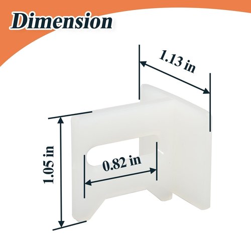 Generic 10 Pcs N7015 Plastic Door Bottom Guide Kits Replacement, 5 Sets, White